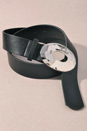 Brighter Days Metal Oval Buckle Belt-Belts-Rae Collective, Women's Online Fashion Boutique Located in Phoenix, Arizona (Scottsdale Area)