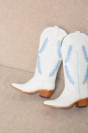 Jade Western Spirit Long Boots-Shoes-Rae Collective, Women's Online Fashion Boutique Located in Phoenix, Arizona (Scottsdale Area)