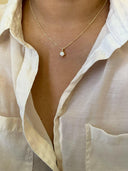 Opal Stud Necklace-Necklace-Krush Kandy, Women's Online Fashion Boutique Located in Phoenix, Arizona (Scottsdale Area)