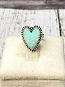 Long Heart Slab Ring Mini Version MADE TO ORDER-Ring Sizers-Rae Collective, Women's Online Fashion Boutique Located in Phoenix, Arizona (Scottsdale Area)