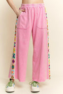 Crochet Patch Detail Pants-Pants-Krush Kandy, Women's Online Fashion Boutique Located in Phoenix, Arizona (Scottsdale Area)