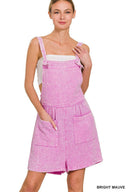 The Driftwood Acid Wash Romper-Jumpsuits & Rompers-Krush Kandy, Women's Online Fashion Boutique Located in Phoenix, Arizona (Scottsdale Area)
