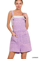 The Driftwood Acid Wash Romper-Jumpsuits & Rompers-Krush Kandy, Women's Online Fashion Boutique Located in Phoenix, Arizona (Scottsdale Area)
