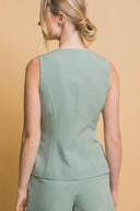 Button Down Classy Top-Tops-Rae Collective, Women's Online Fashion Boutique Located in Phoenix, Arizona (Scottsdale Area)