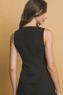 Button Down Classy Top-Tops-Rae Collective, Women's Online Fashion Boutique Located in Phoenix, Arizona (Scottsdale Area)