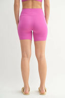 Venice Cloud Light Sculpt Biker Shorts-Shorts-Krush Kandy, Women's Online Fashion Boutique Located in Phoenix, Arizona (Scottsdale Area)