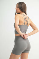 Venice Cloud Light Criss-Cross Sports Bra-Bralettes-Krush Kandy, Women's Online Fashion Boutique Located in Phoenix, Arizona (Scottsdale Area)