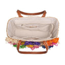 Queenie Straw Flower Tote Bag-Krush Kandy, Women's Online Fashion Boutique Located in Phoenix, Arizona (Scottsdale Area)