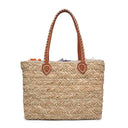 Queenie Straw Flower Tote Bag-Krush Kandy, Women's Online Fashion Boutique Located in Phoenix, Arizona (Scottsdale Area)