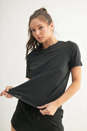 Classic Boxy Fit Tee-tops-Krush Kandy, Women's Online Fashion Boutique Located in Phoenix, Arizona (Scottsdale Area)