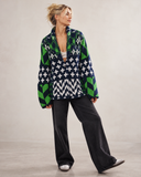 Mosaic Muse Patterned Cardigan