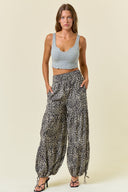 Printed Smocked Waist Tiered Wide-Leg Pants-Pants-Krush Kandy, Women's Online Fashion Boutique Located in Phoenix, Arizona (Scottsdale Area)