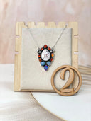 Australian Opal & Amber Necklace sno 54-Necklaces-Krush Kandy, Women's Online Fashion Boutique Located in Phoenix, Arizona (Scottsdale Area)