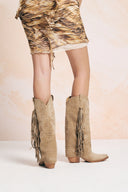 Bambi Fringe Western Boots