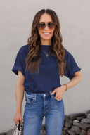 MONO B Naturally Cozy Organic Cotton Boyfriend Tee