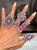 Krystal and Opal Cluster Rings PREORDER-Cluster Rings-Rae Collective, Women's Online Fashion Boutique Located in Phoenix, Arizona (Scottsdale Area)