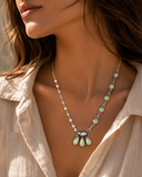 Sagebrush Bloom Mixed Turquoise Necklace Bag 24