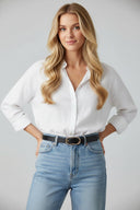Double Ring Buckle Adjustable Fashion Belt