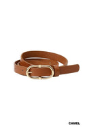 Double Ring Buckle Adjustable Fashion Belt