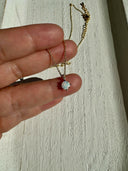 Opal Stud Necklace-Necklace-Krush Kandy, Women's Online Fashion Boutique Located in Phoenix, Arizona (Scottsdale Area)