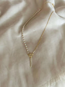 Mother of Pearl Necklace-Necklace-Krush Kandy, Women's Online Fashion Boutique Located in Phoenix, Arizona (Scottsdale Area)