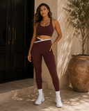 Color-Blocked Activewear Leggings