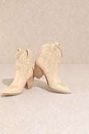 Nina Embroidered Cowgirl Booties-Booties-Krush Kandy, Women's Online Fashion Boutique Located in Phoenix, Arizona (Scottsdale Area)
