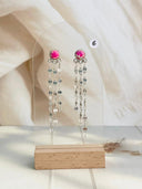 Bling Them Up Tassel Multi Stone Studs Bag 1