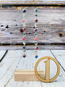 Kristyn's Dangle Statement Sterling Silver Stone Earrings-Earrings-Rae Collective, Women's Online Fashion Boutique Located in Phoenix, Arizona (Scottsdale Area)