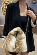 Fawn & Fable Plush Hobo Bag-Preorder