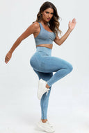 3 Piece Washed Square Neck Wide Strap Active Set-Rae Collective, Women's Online Fashion Boutique Located in Phoenix, Arizona (Scottsdale Area)