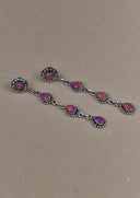 Sterling Silver Tear Drop Earrings-Drop Earrings-Krush Kandy, Women's Online Fashion Boutique Located in Phoenix, Arizona (Scottsdale Area)
