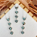 Falling For You Heart Stone Necklace-Necklaces-Rae Collective, Women's Online Fashion Boutique Located in Phoenix, Arizona (Scottsdale Area)