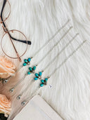 Turquoise & Wild Horse Mixed Chain Bracelet Bag 4