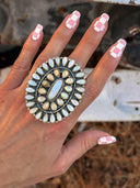 Big Mama Concho Ring MADE TO ORDER-Cluster Rings-Rae Collective, Women's Online Fashion Boutique Located in Phoenix, Arizona (Scottsdale Area)