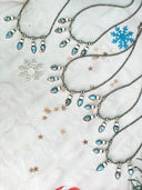 Winter Frost Golden Hills Lights Beads Necklace-Necklaces-Krush Kandy, Women's Online Fashion Boutique Located in Phoenix, Arizona (Scottsdale Area)