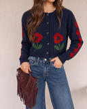 Marielle Bloom Cardigan