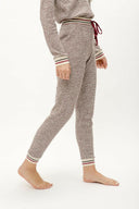 Cozy Waffle-Knit Joggers with Striped Bands-Joggers-Rae Collective, Women's Online Fashion Boutique Located in Phoenix, Arizona (Scottsdale Area)