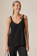 3d Twisted Flower Tank Top
