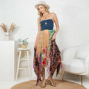 Boho Handkerchief Midi Dress-Dresses-Rae Collective, Women's Online Fashion Boutique Located in Phoenix, Arizona (Scottsdale Area)