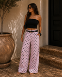 Dotty Days Wide Leg Pants