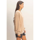 Vintage Ease Mineral Washed Crew Neck Sweatshirt | 8 Colors