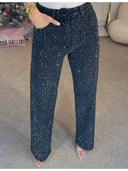 Bling Babe High Rise Rhinestone Denim Jeans | S-3X
