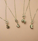 Bubble Initial Necklace-Necklace-Krush Kandy, Women's Online Fashion Boutique Located in Phoenix, Arizona (Scottsdale Area)