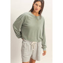 Soft Mineral Wash Sweatshirt