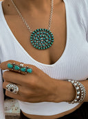 Big Momma Concho Necklace | Krush Exclusive!-Rae Collective, Women's Online Fashion Boutique Located in Phoenix, Arizona (Scottsdale Area)