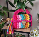 Dreamweave Handmade Crochet Purse-handbags-Krush Kandy, Women's Online Fashion Boutique Located in Phoenix, Arizona (Scottsdale Area)