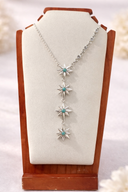 Grand Canyon Turquoise Star Bling Lariat Necklace
