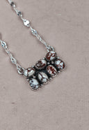 Starry Horizon Gemstone Bar Necklace-Bar Necklaces-Krush Kandy, Women's Online Fashion Boutique Located in Phoenix, Arizona (Scottsdale Area)