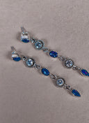Triple Double Dangle Earrings-Drop Earrings-Krush Kandy, Women's Online Fashion Boutique Located in Phoenix, Arizona (Scottsdale Area)